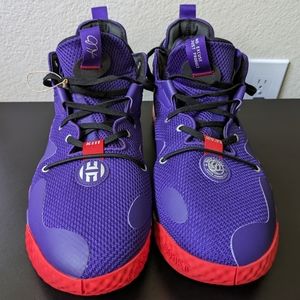JAMES HARDEN VOLUME 6 DREW LEAGUE 44 POINTS 2011 RARE SHOES SIZE 13 NWOB PURPLE